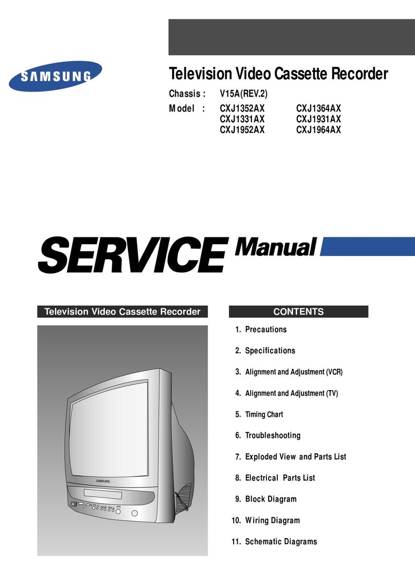 Samsung CXJ1352AX Service manual