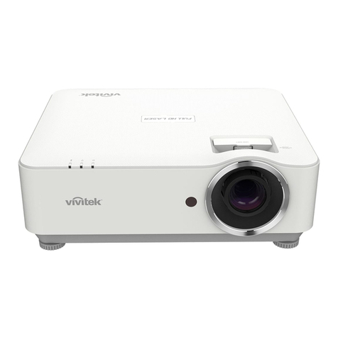 Vivitek D366 Series User manual