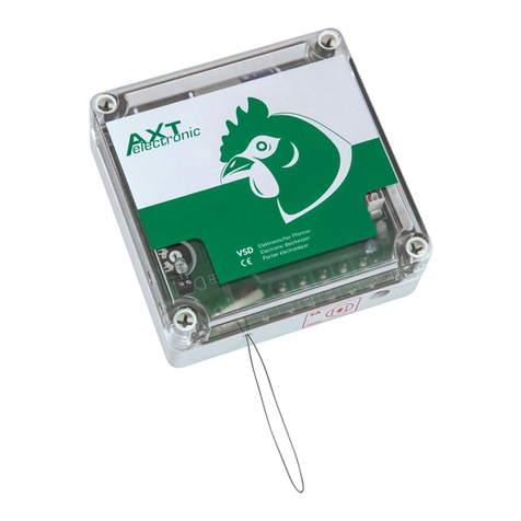 AXT ELECTRONIC VSD instruction manual