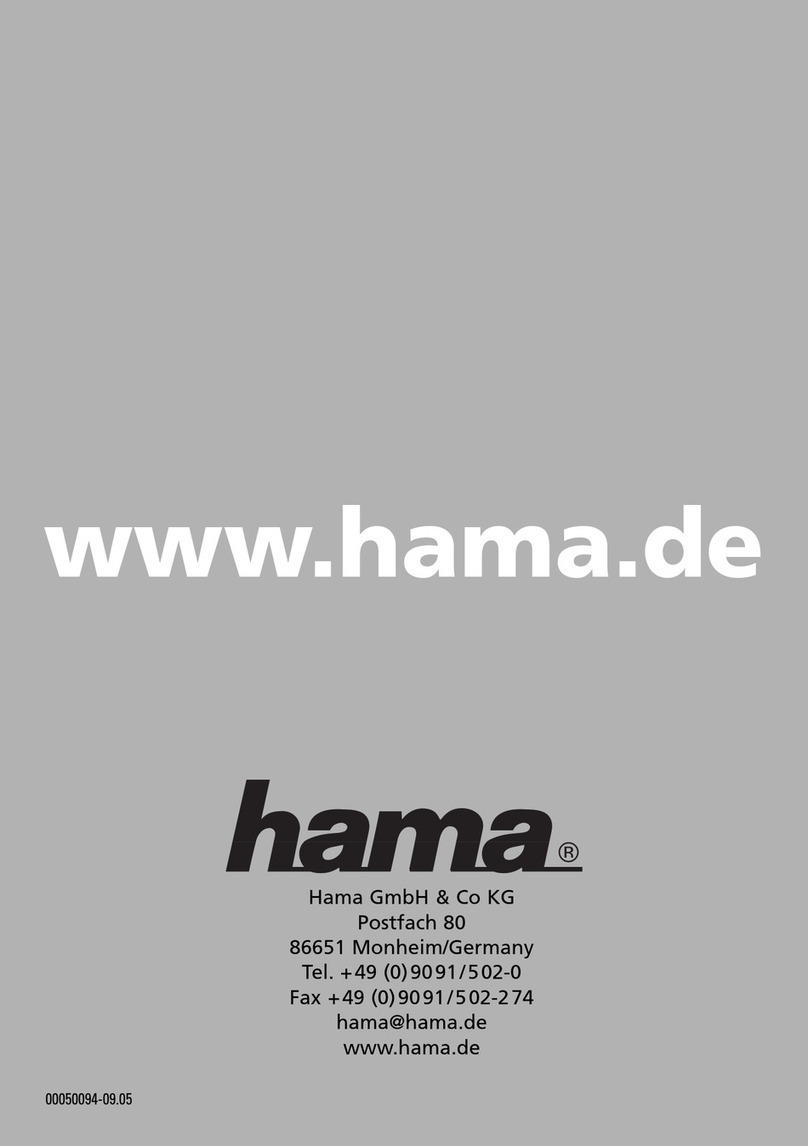 Hama LA02 User manual