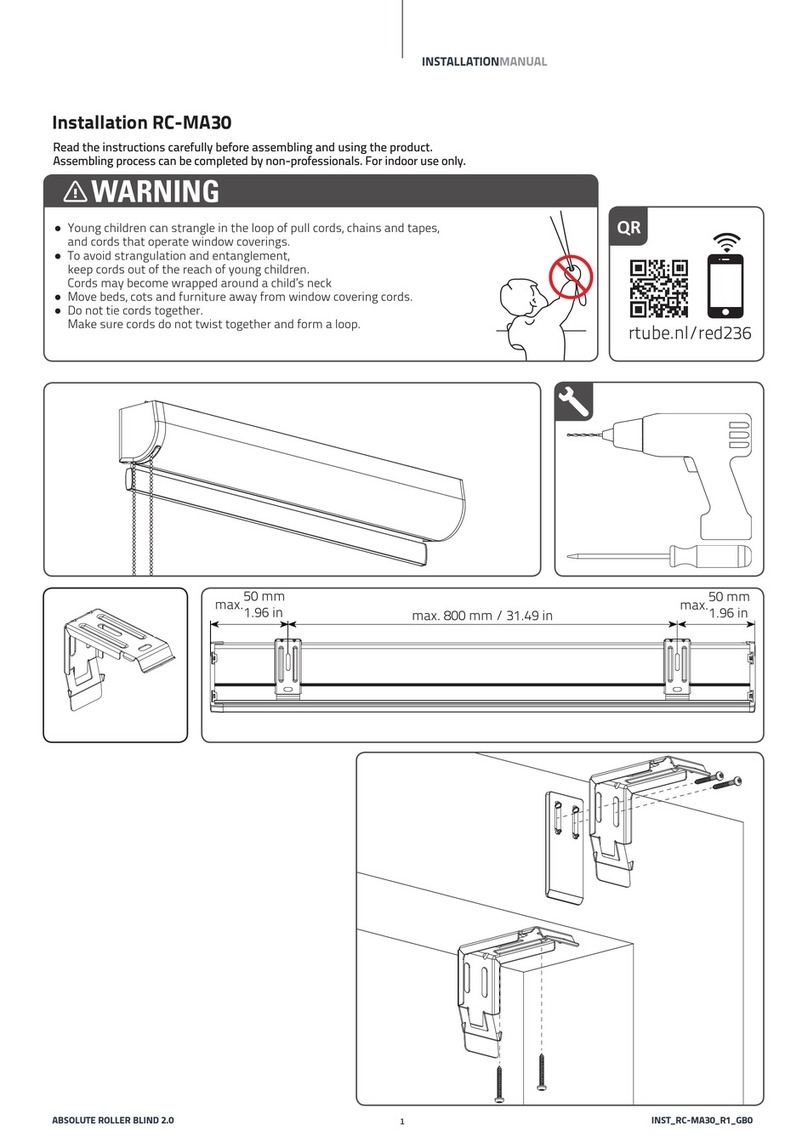 Coulisse RC-MA30 User manual