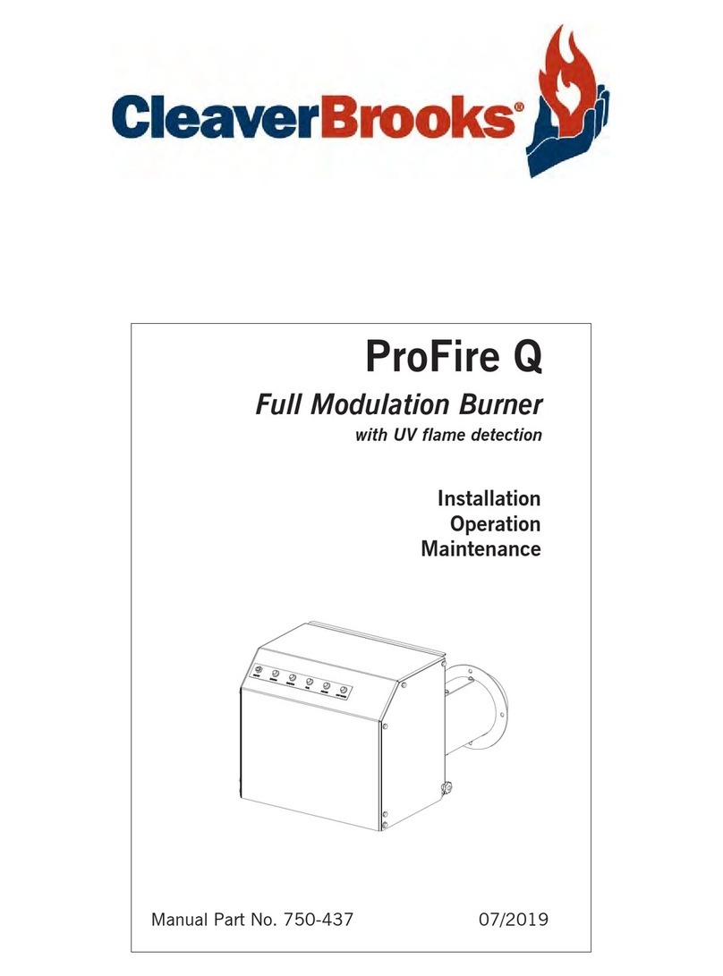 CleaverBrooks ProFire Q Series Owner's manual