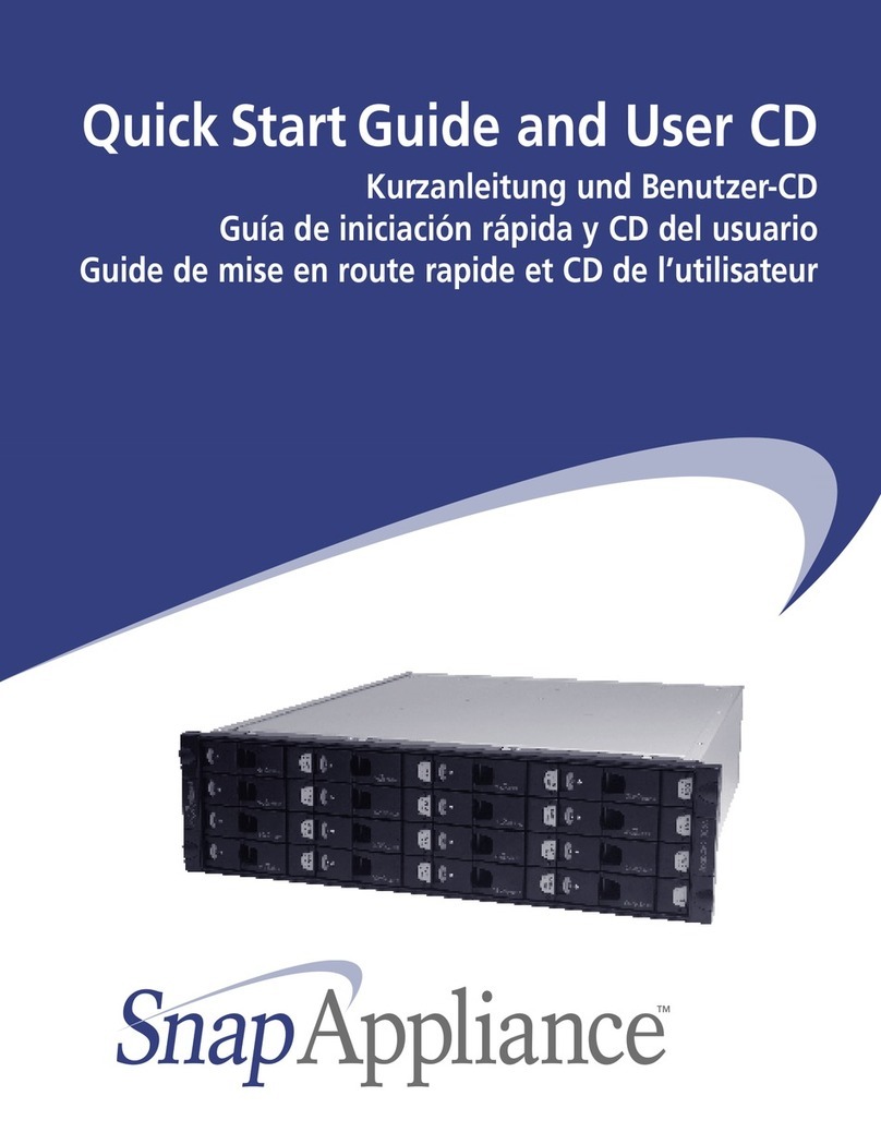 Snap Appliance Snap Disk 30SA Quick Start Guide and User CD Snap Appliance Snap Disk 30SA Quick Start Guide and User CD