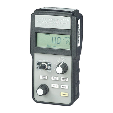 Altek 311 User manual