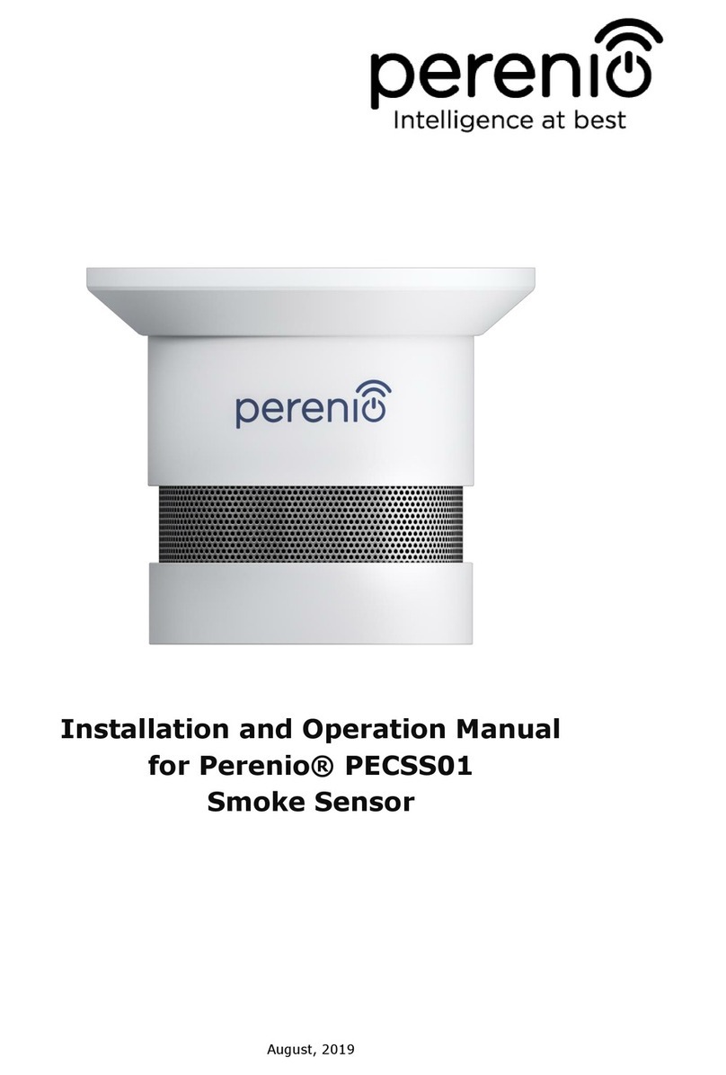 Perenio PECSS01 Installation and operation manual
