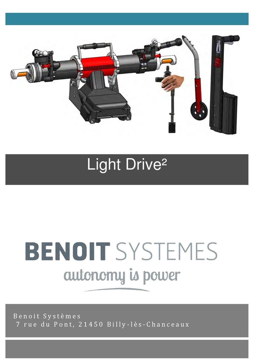 BENOIT SYSTEMS Light Drive 2 User manual