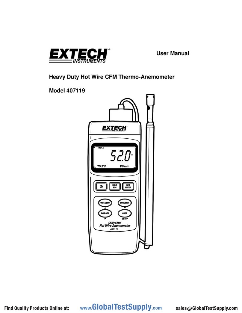 Extech Instruments 407119 User manual