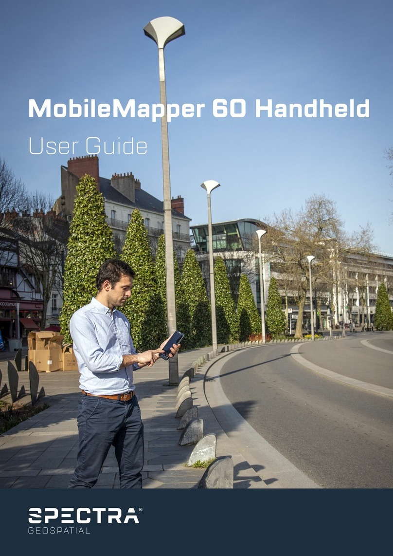 Spectra Geospatial MobileMapper 60 user guide