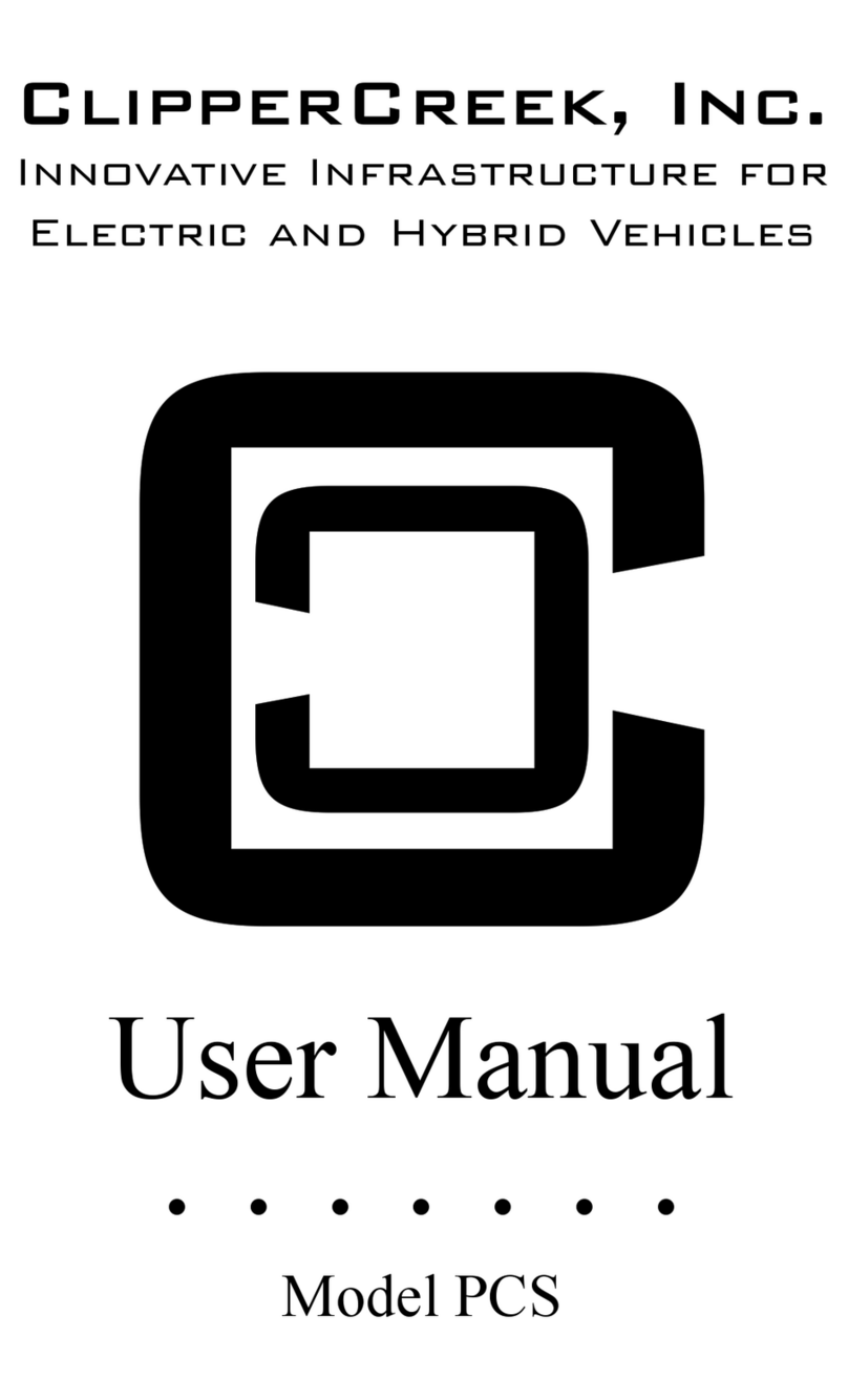 ClipperCreek PCS User manual