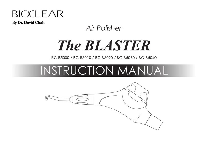 BIOCLEAR Blaster BC-B5000 instruction manual