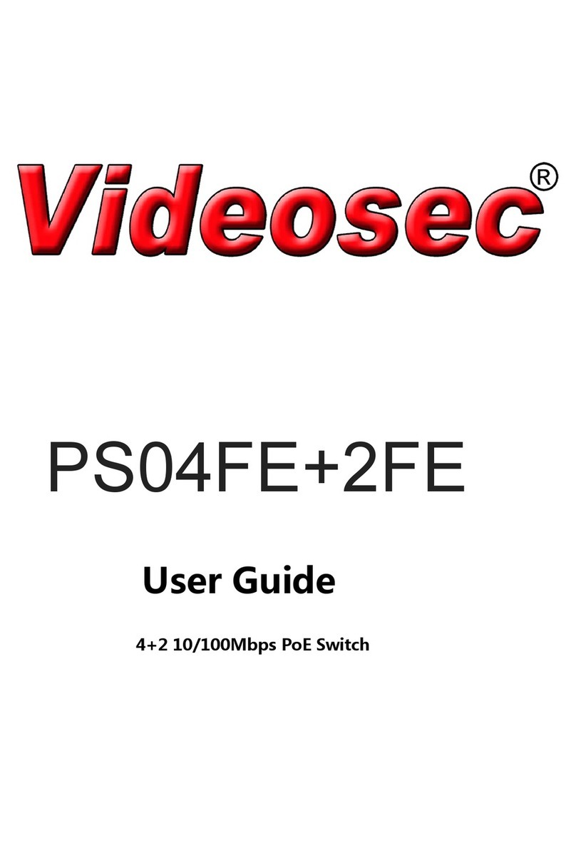 Videosec PS04FE+2FE user guide