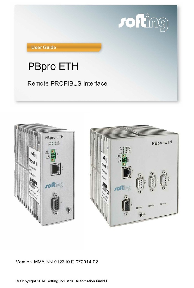 Softing PBpro ETH user guide