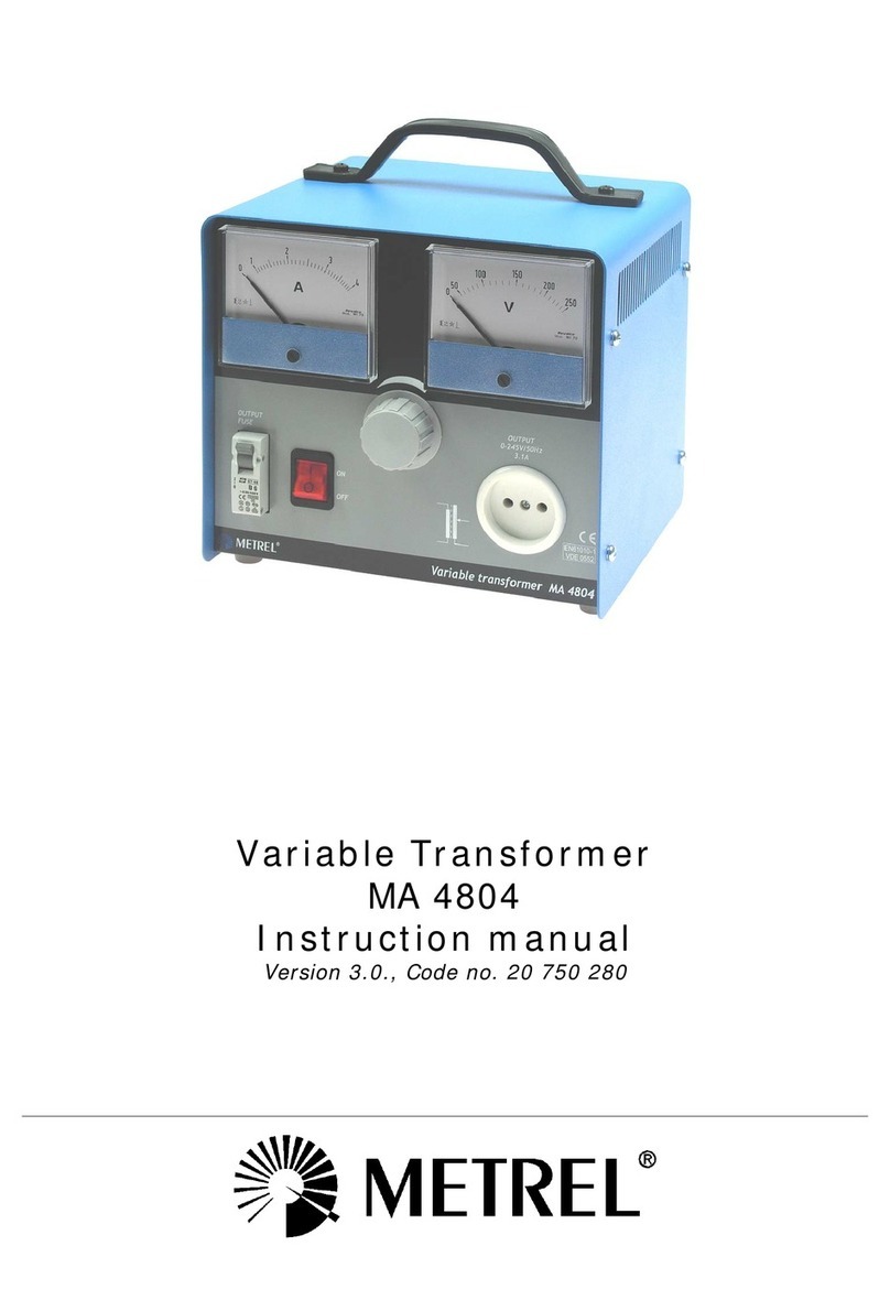 METREL MA 4804 instruction manual