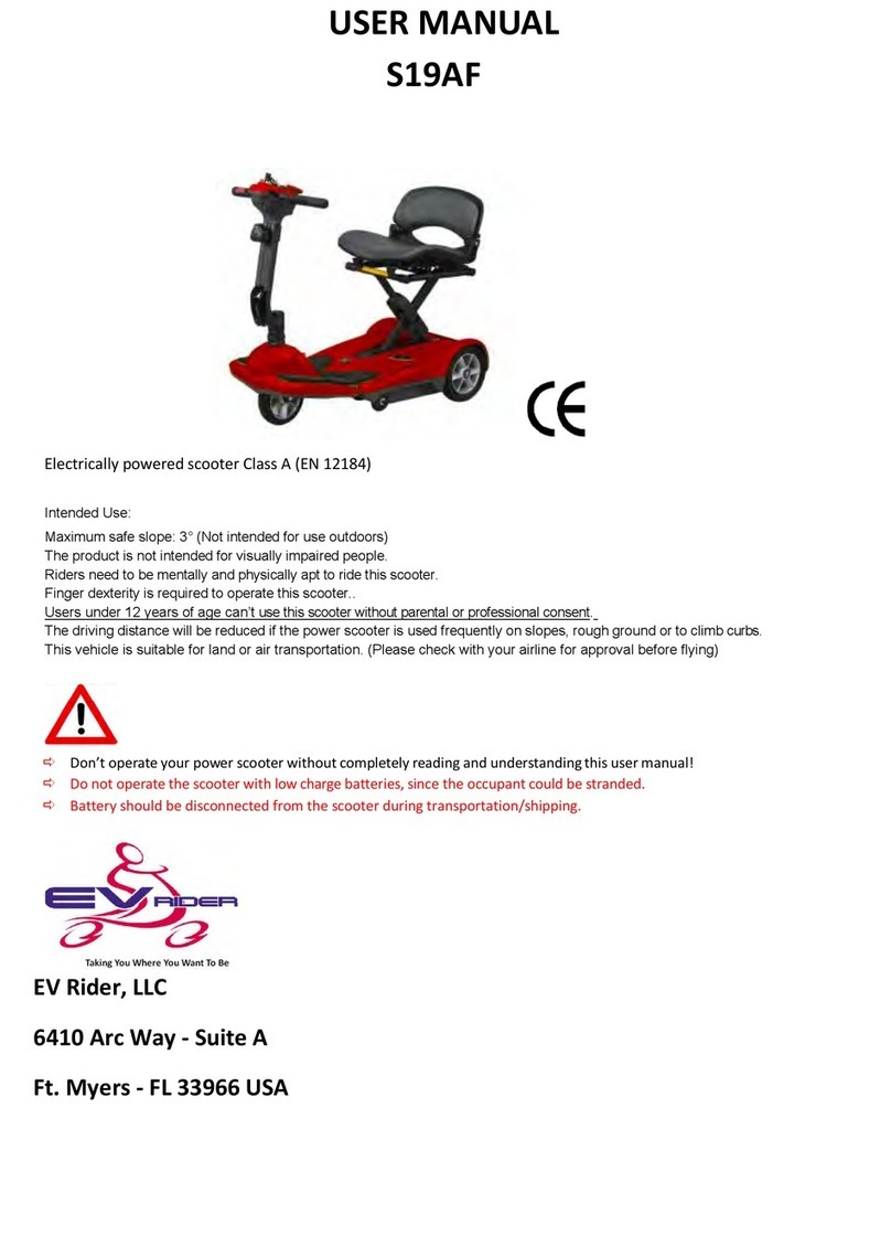 EV Rider S19AF user manual