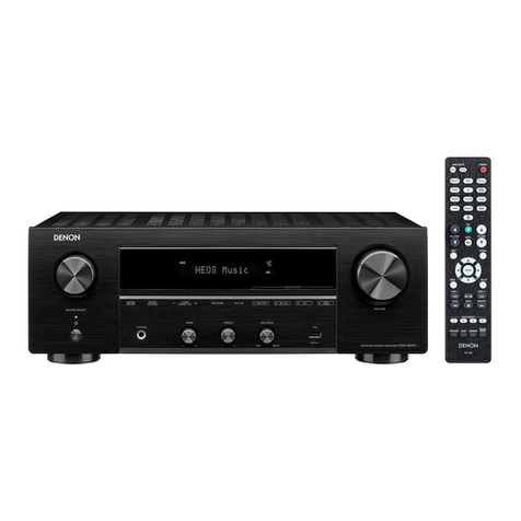 Denon DRA-800H User manual