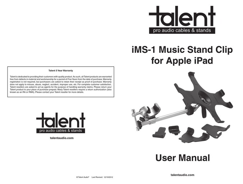 Talent iMS-1 user manual