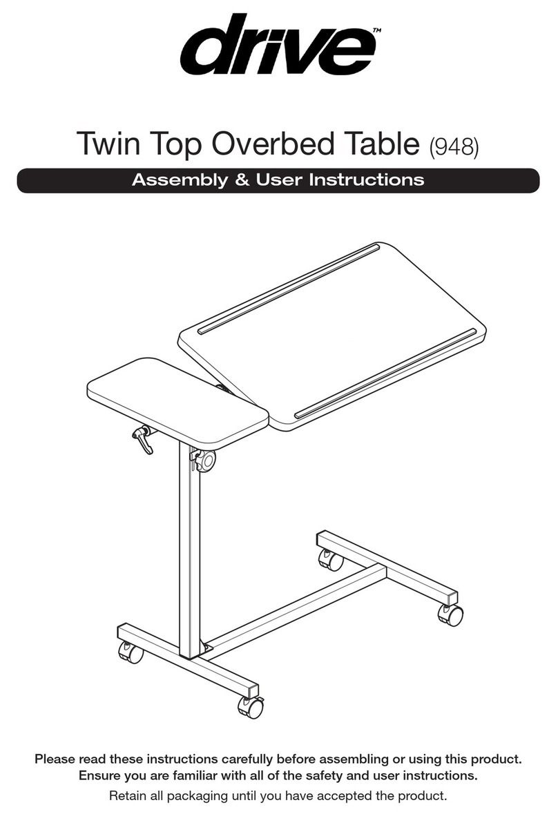 Drive Twin Top Assembly & user instructions