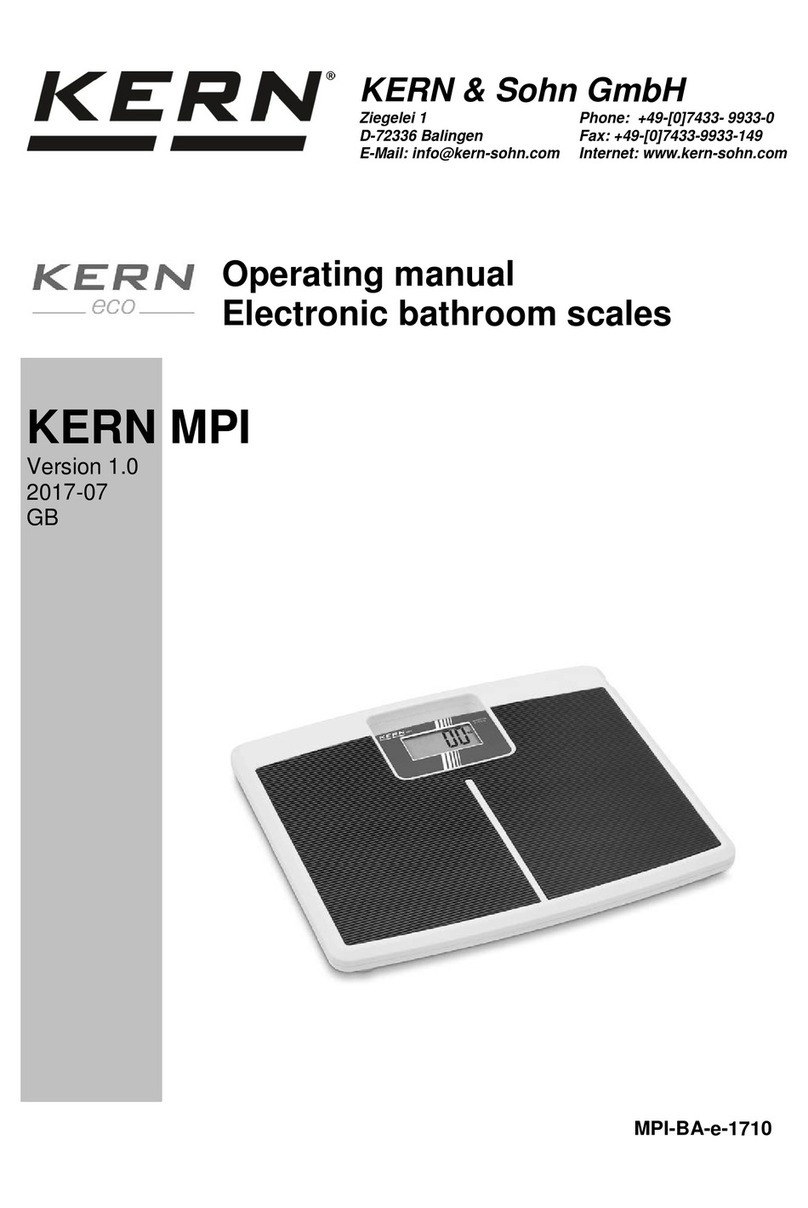 KERN MPI 200K-1 User manual