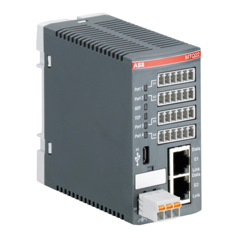 ABB MTQ22-FBP.0 User manual ABB MTQ22-FBP.0 User manual