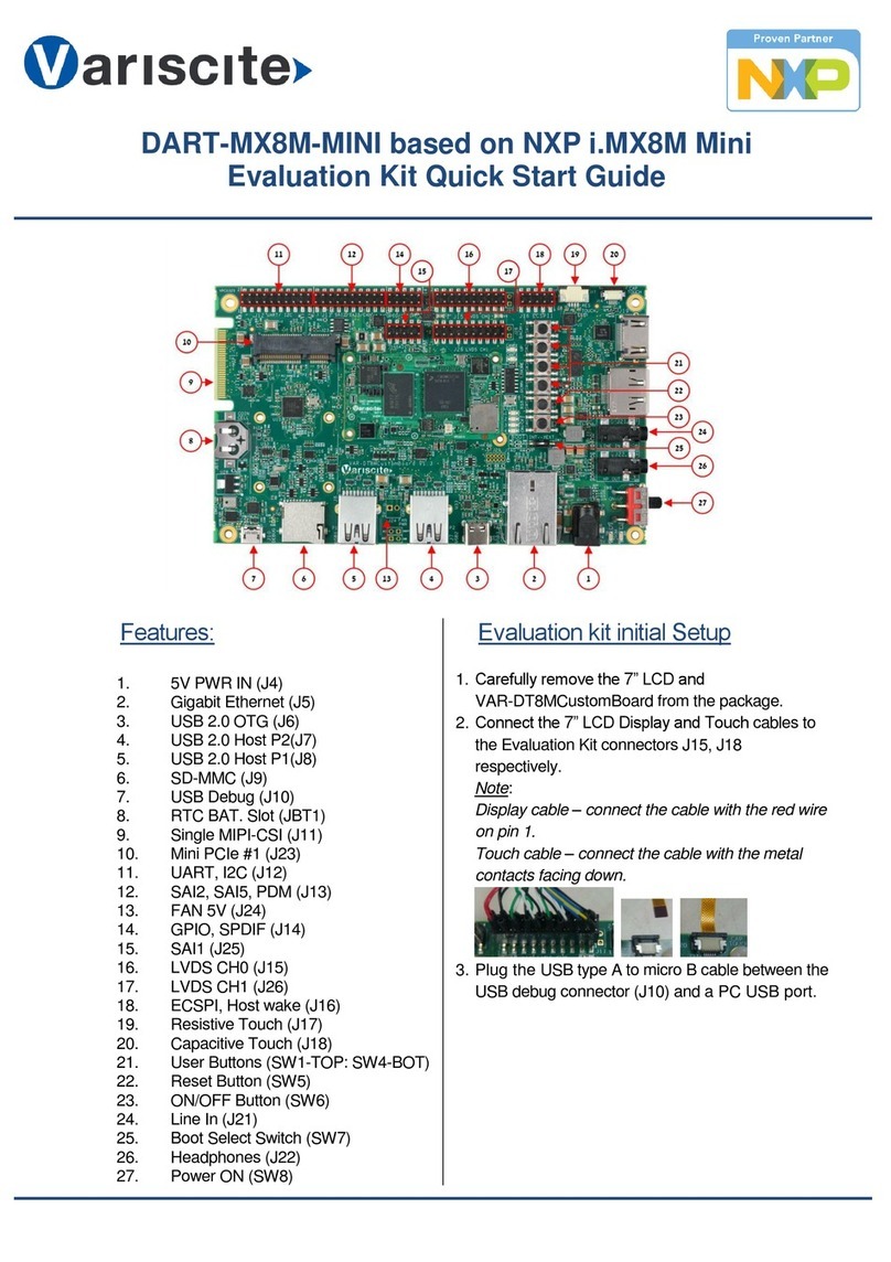 Variscite DART-MX8M-MINI quick start guide