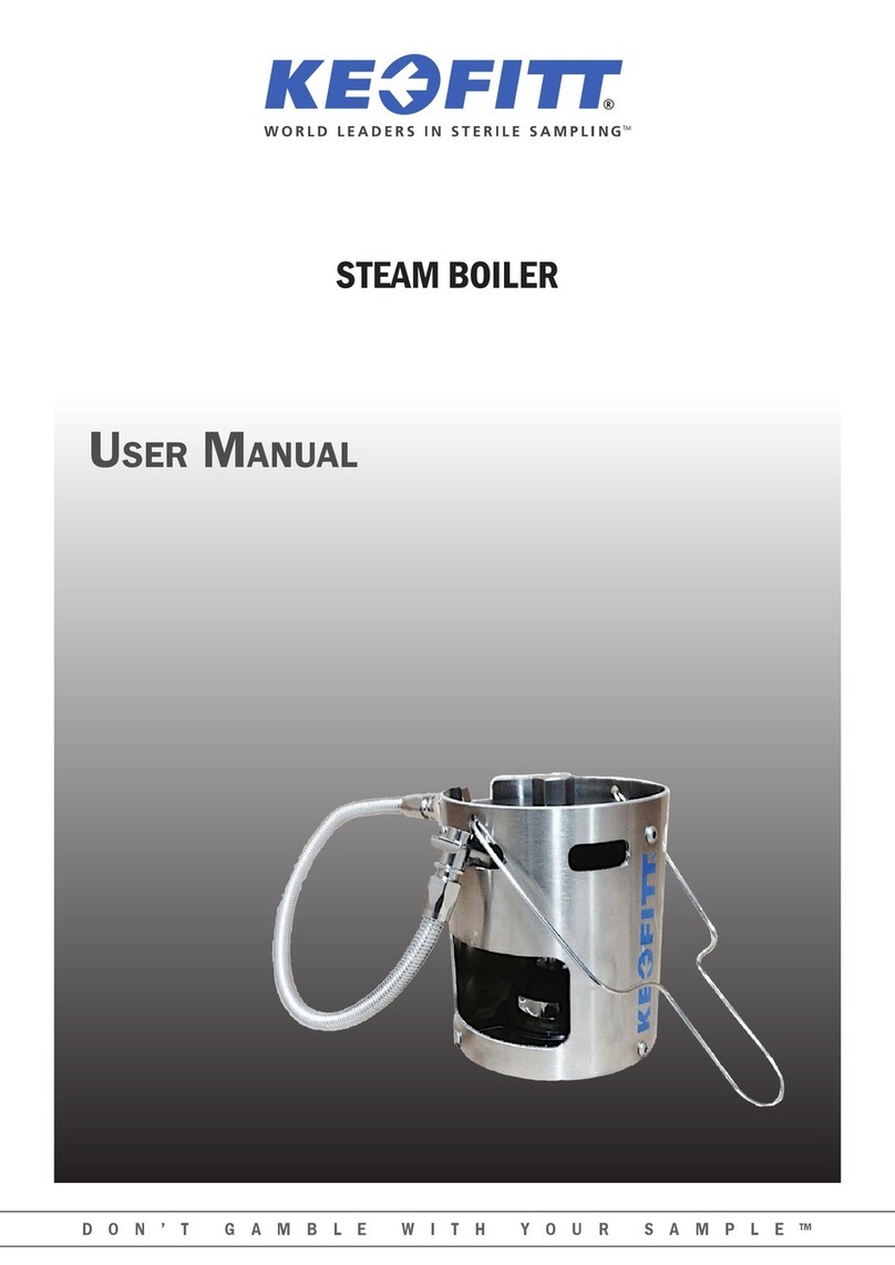 Keofitt STEAM BOILER user manual