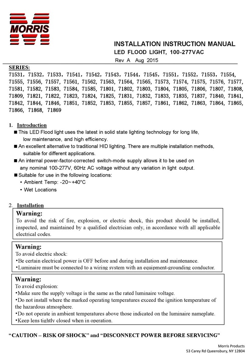 Morris 71531 instruction manual