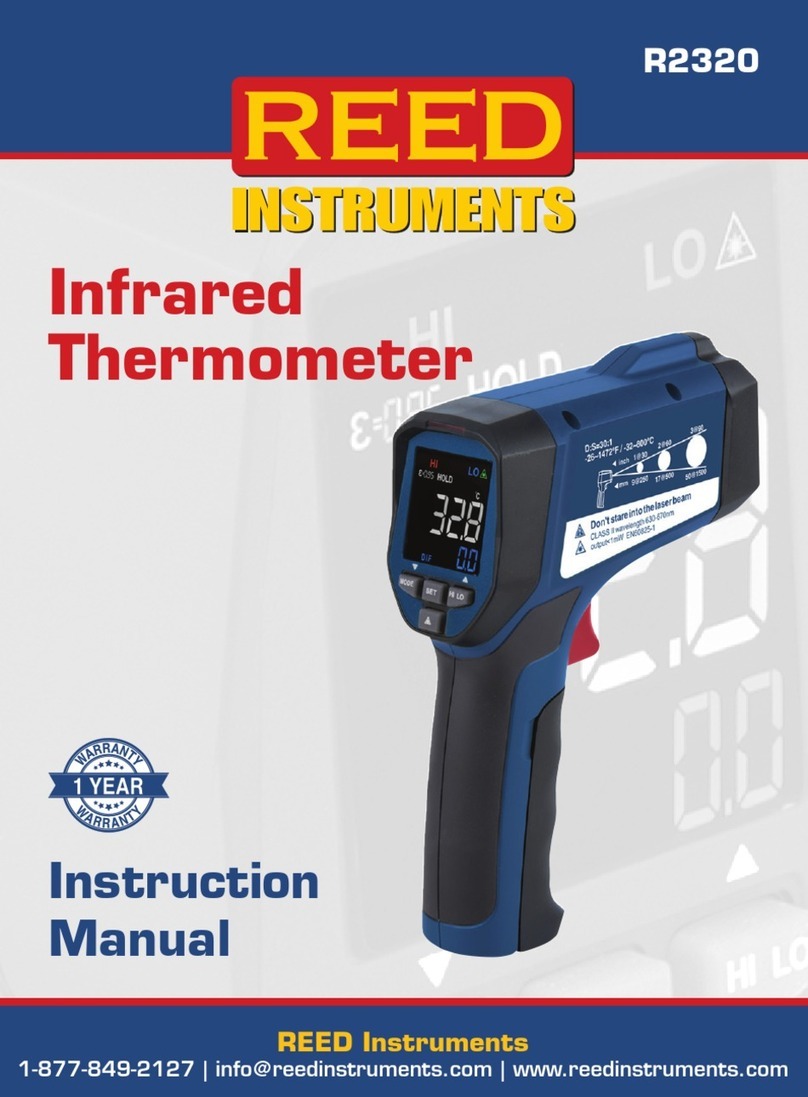 Reed Instruments R2320 instruction manual