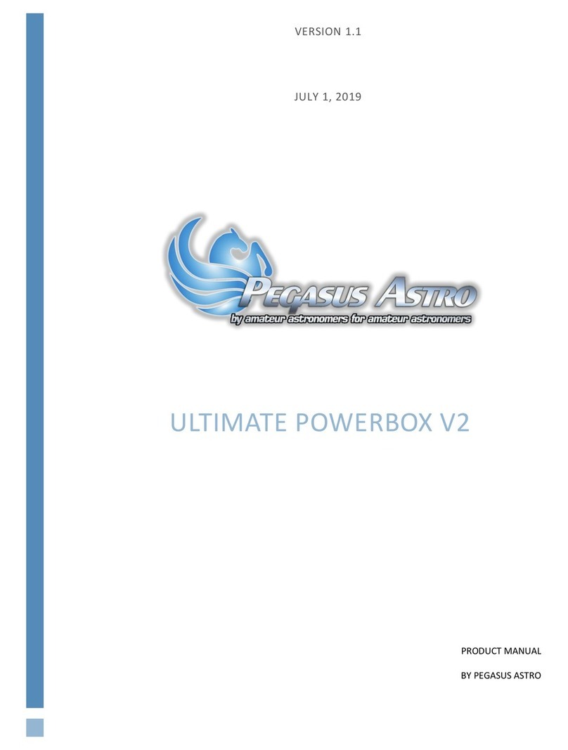 Pegasus Astro ULTIMATE POWERBOX V2 product manual Pegasus Astro ULTIMATE POWERBOX V2 product manual