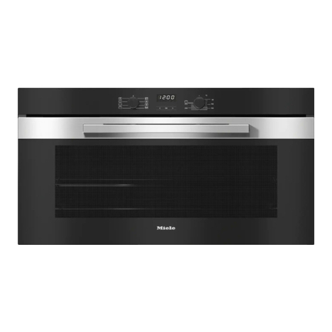 Miele H 2890 B Operating and installation instructions