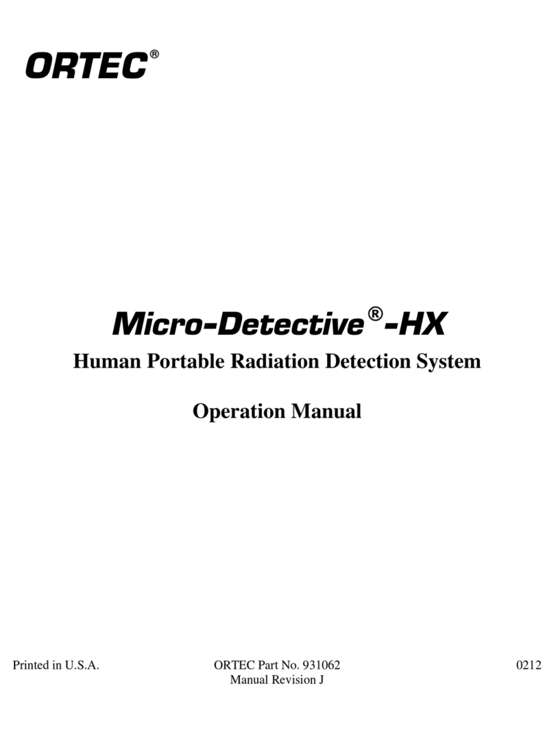 ORTEC Micro-Detective-HX Operation manual