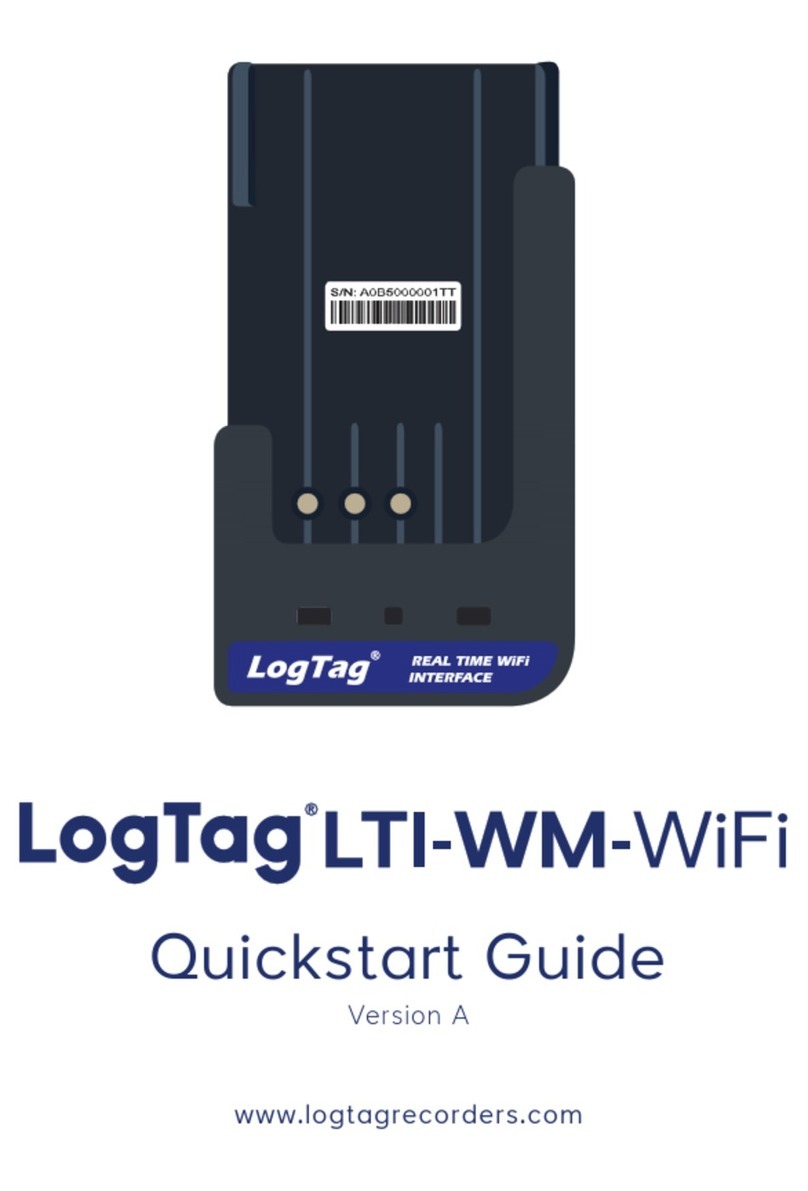 LogTag LTI-WM-WiFi User manual