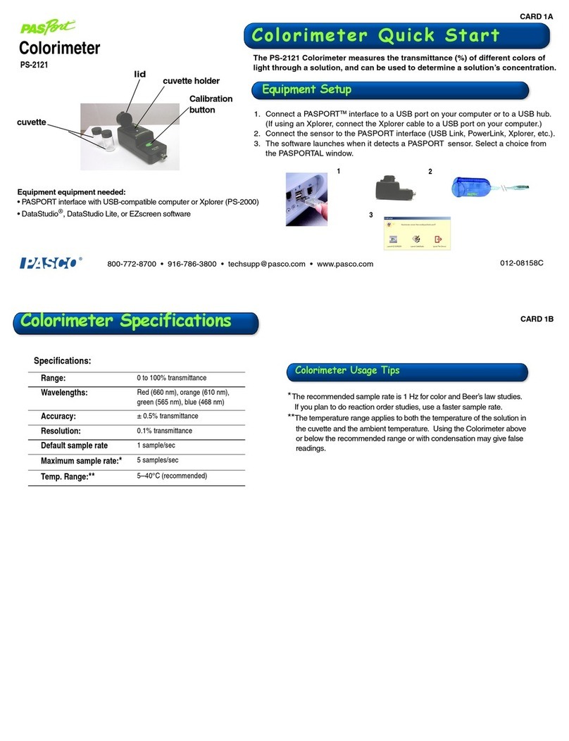 Pasport PS-2121 quick start
