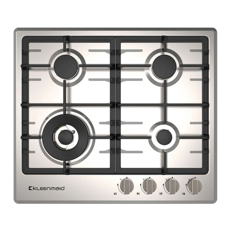 Kleenmaid KCGCT6011 Installation guide