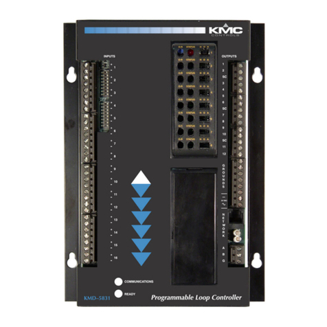 KMC Controls KMD-5831 Installation & operation guide