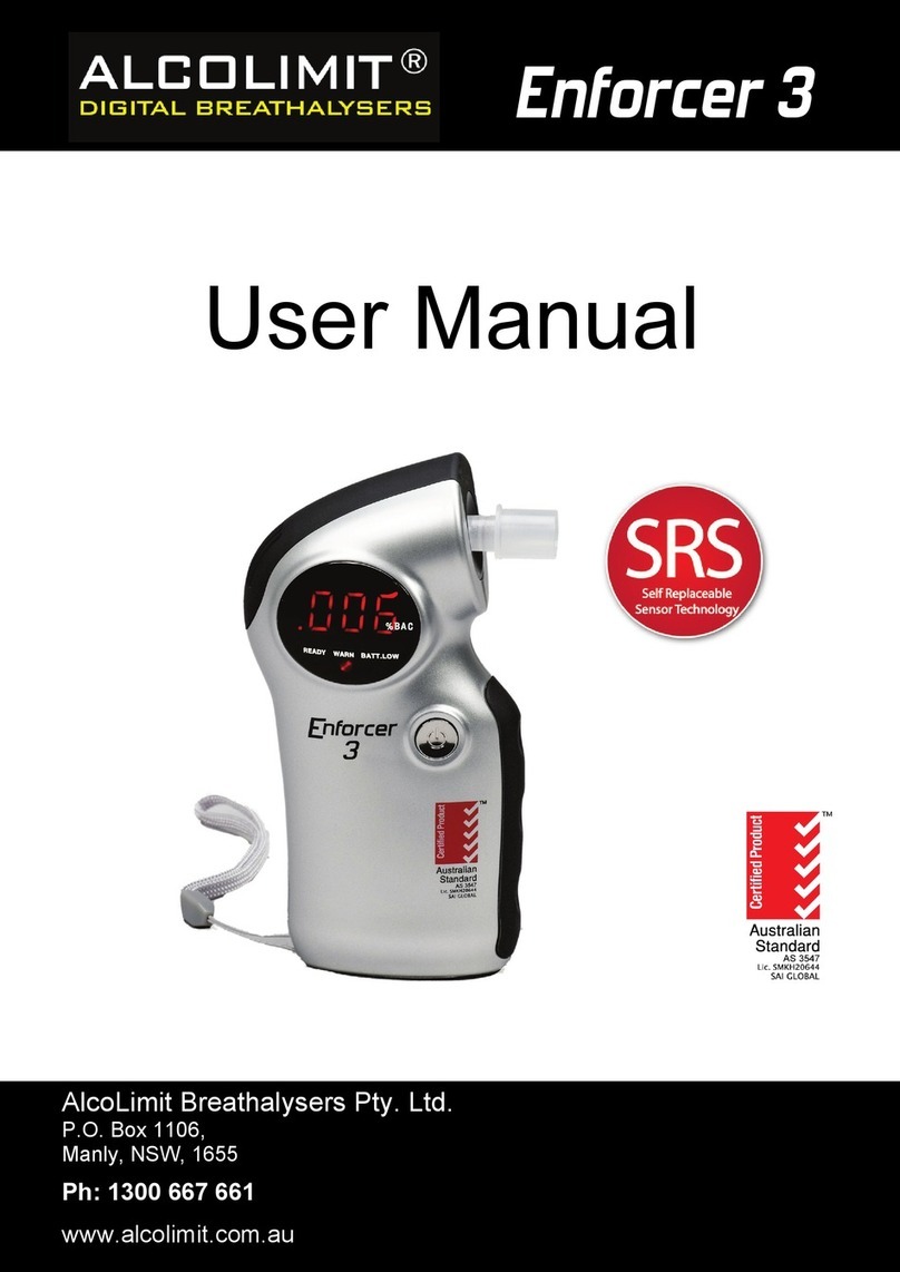 AlcoLimit Enforcer 3 user manual