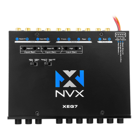 NVX XEQ7 user manual