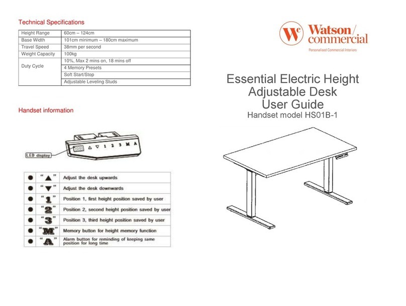 Watson Commercial HS01B-1 user guide