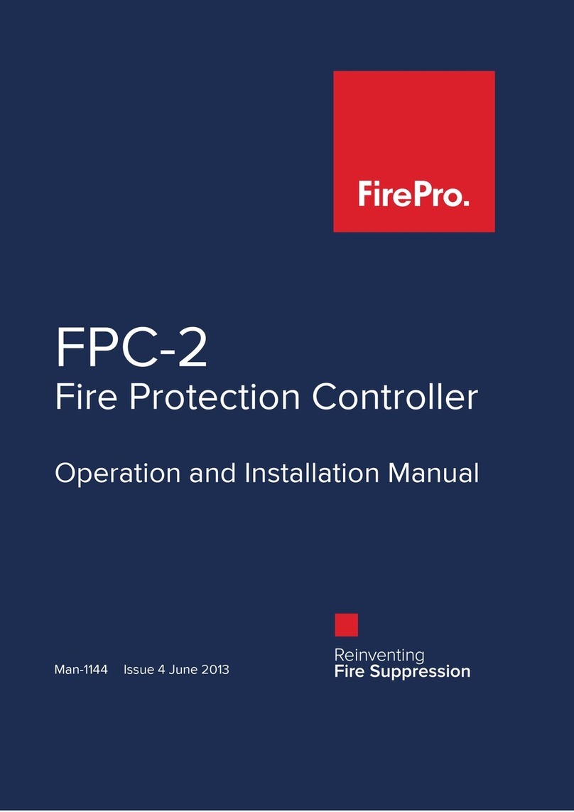 Fire Pro FPC-2 Operation and installation manual