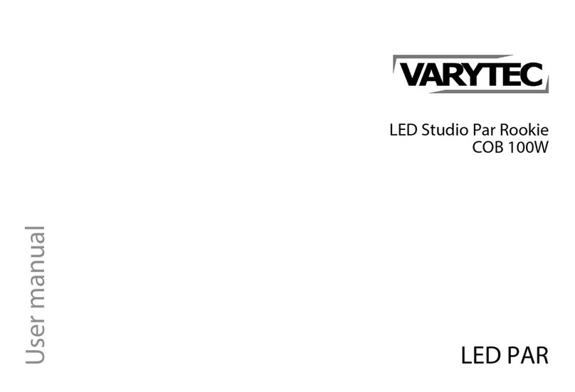 thomann Varytec LED Studio Par Rookie COB 100W user manual