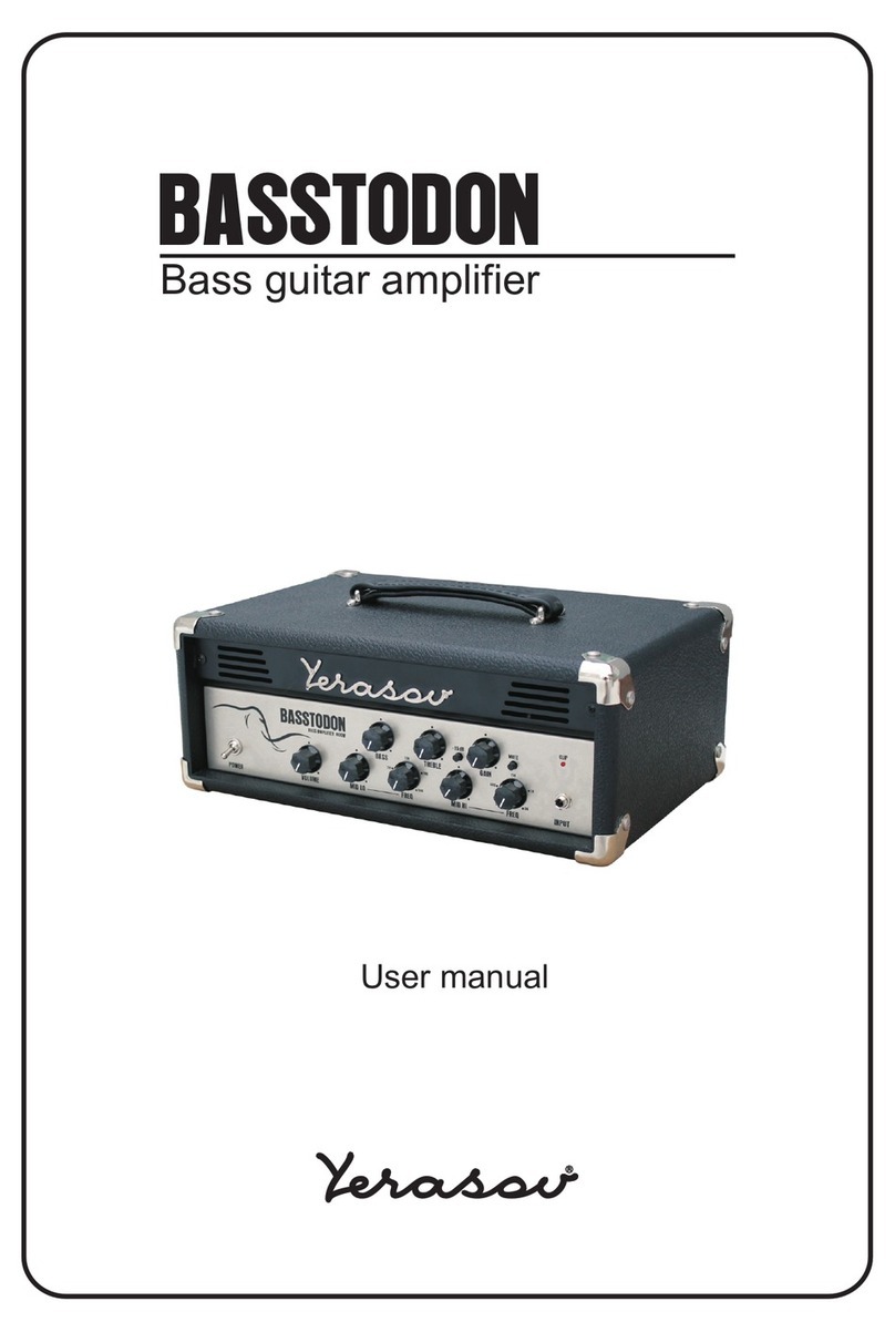 Yerasov BASSTODON User manual