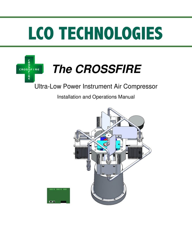 LCO Technologies CROSSFIRE Installation and operation manual