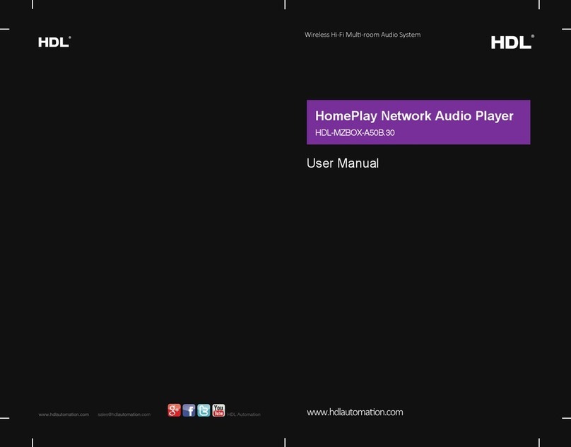 HDL HDL-MZBOX-A50B.30 user manual