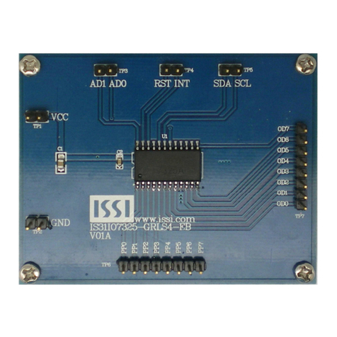 ISSI IS31IO7325 User manual
