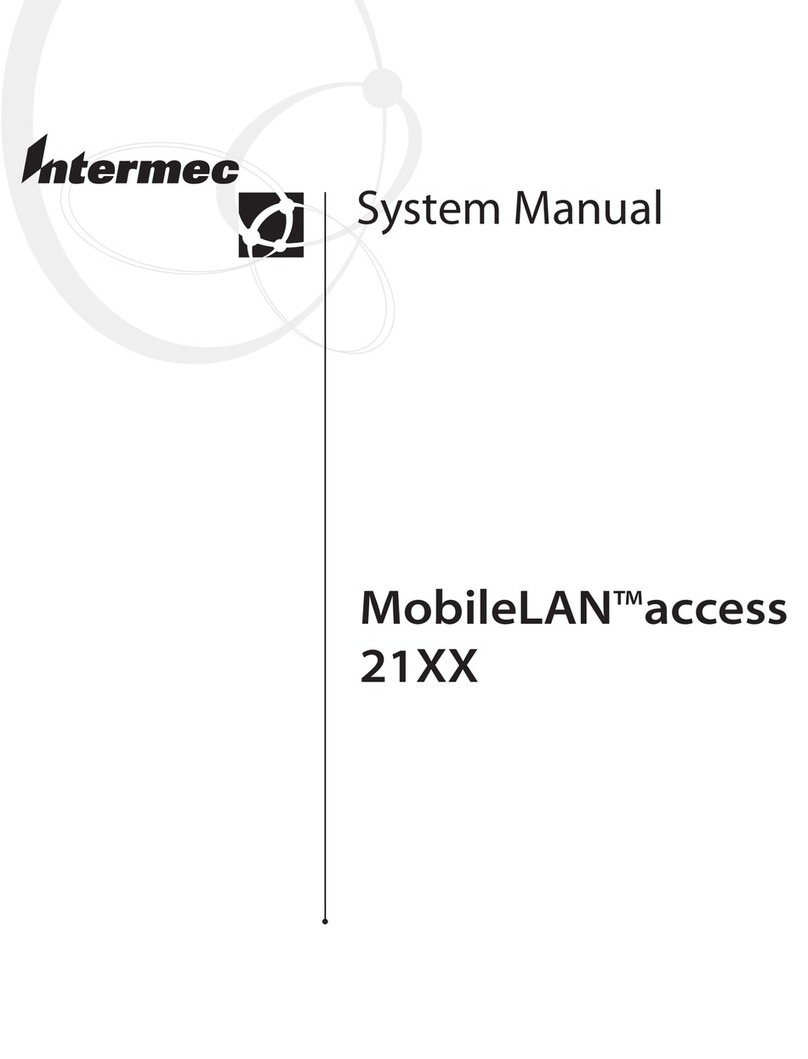 Intermec MobileLAN 21 Series User guide Intermec MobileLAN 21 Series User guide