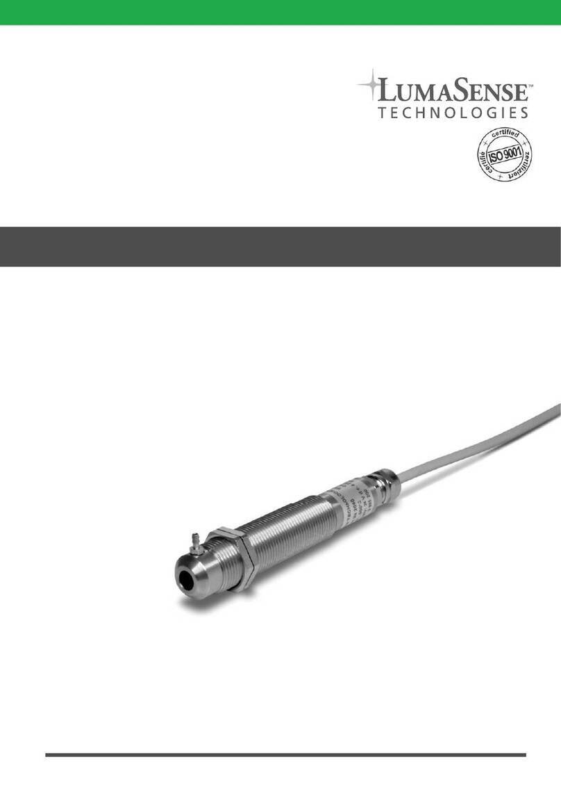 LumaSense technologies IN 2000 Operation manual