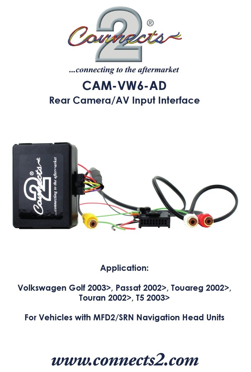 Connects2 CAM-VW6-AD installation guide Connects2 CAM-VW6-AD installation guide