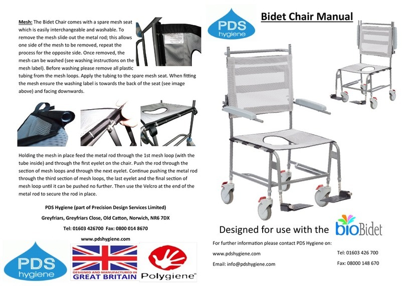 PDS hygiene Bio Bidet manual