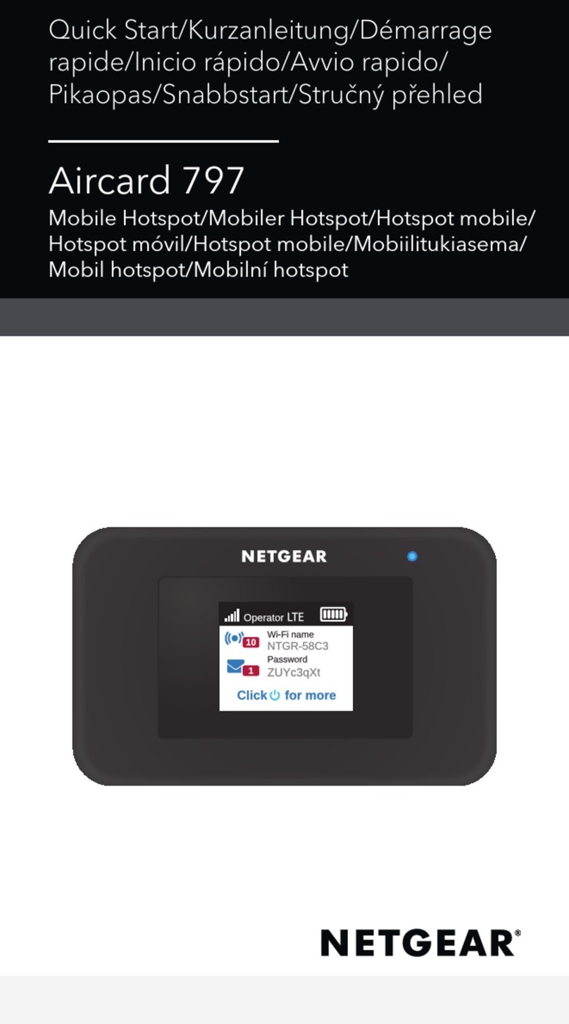 NETGEAR AirCard 797 quick start