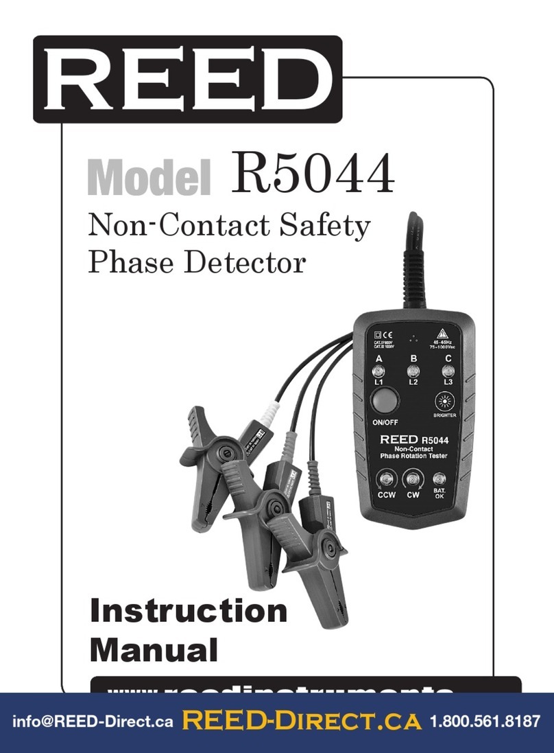REED R5044 instruction manual