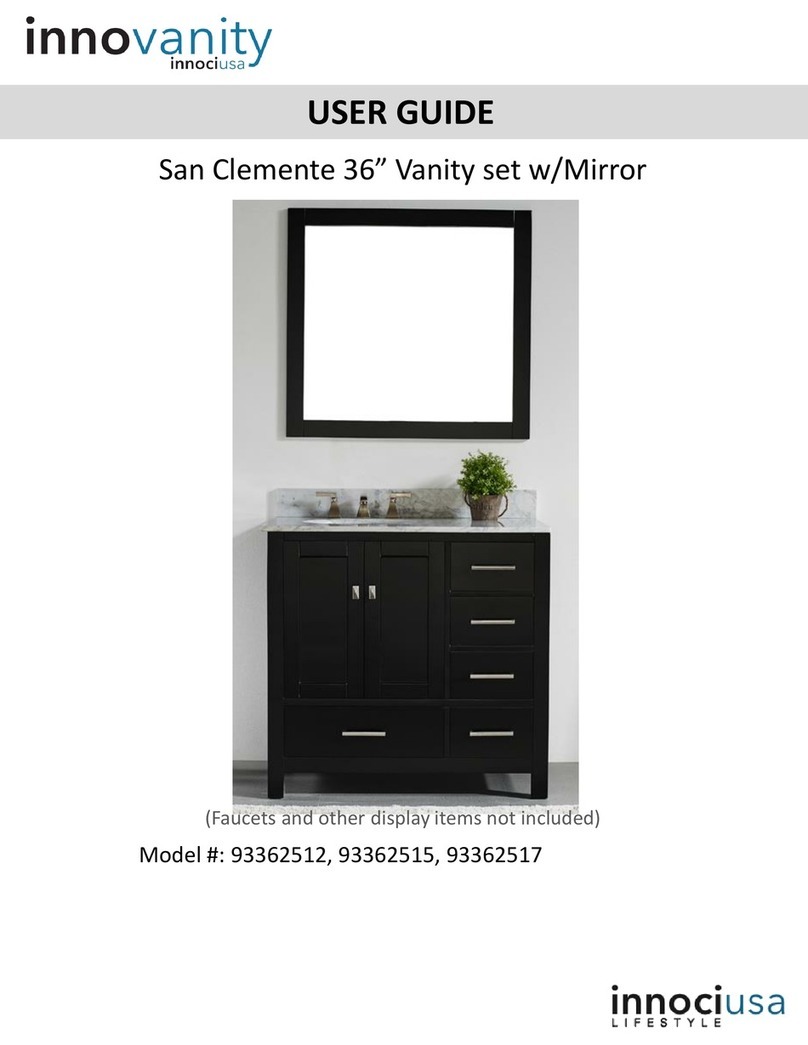 Innoci-USA San Clemente 93362512 user guide Innoci-USA San Clemente 93362512 user guide